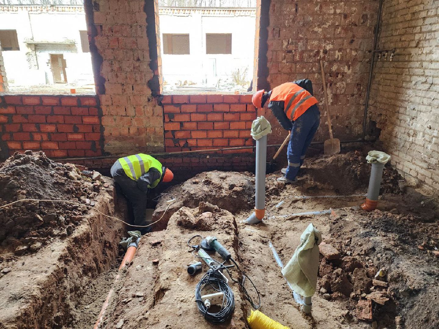 Солнечногорск, Ремонт школы, капитальный ремонт, ученики, Преподаватели,