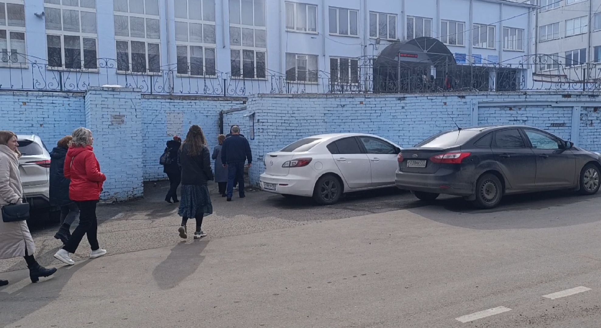 Бронницы, Автомобильно-дорожный колледж, Эвакуация людей,