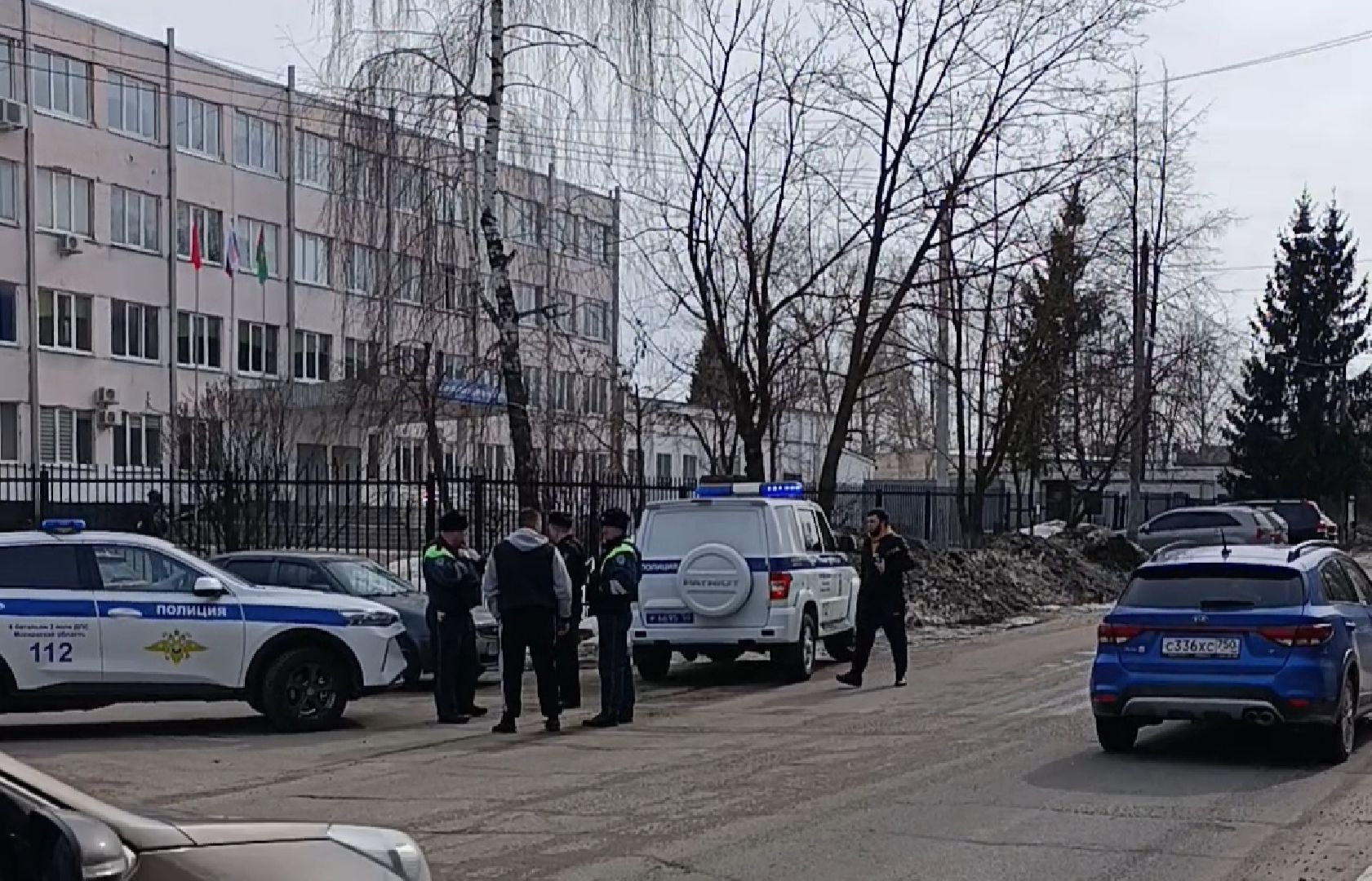 Бронницы, Автомобильно-дорожный колледж, Эвакуация людей,