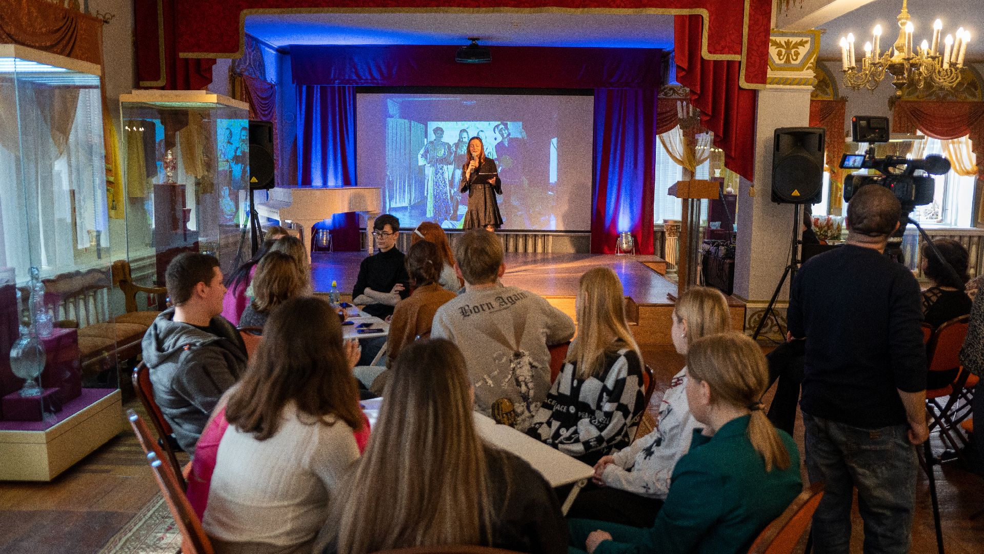 егорьевск, музей, живые картины, театр, студенты,