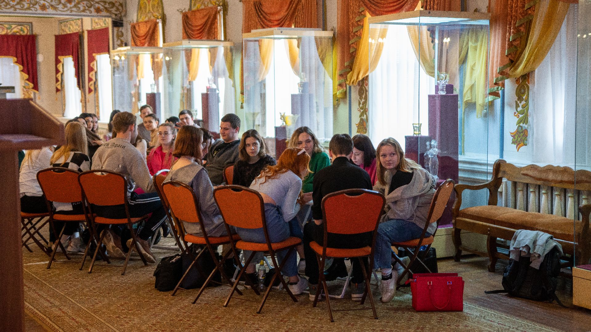 егорьевск, музей, живые картины, театр, студенты,