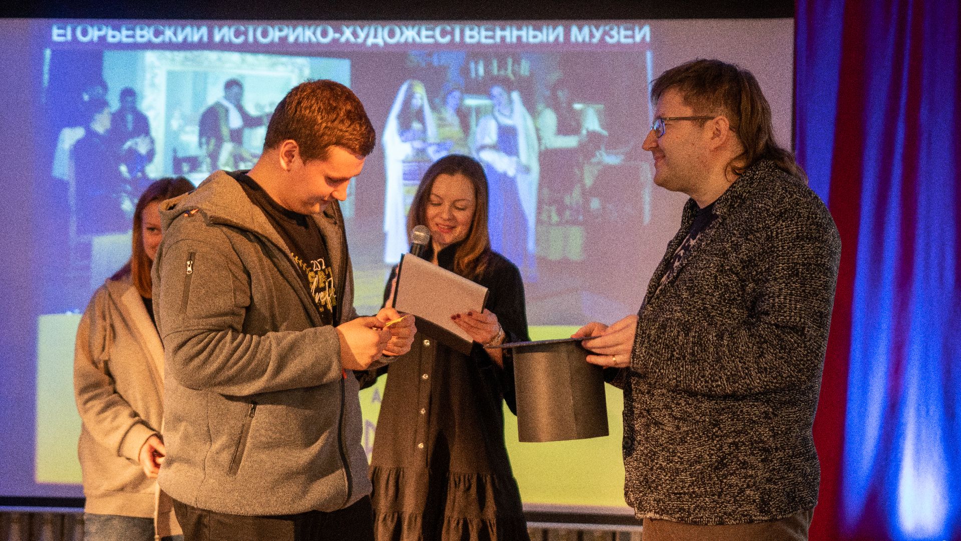 егорьевск, музей, живые картины, театр, студенты,