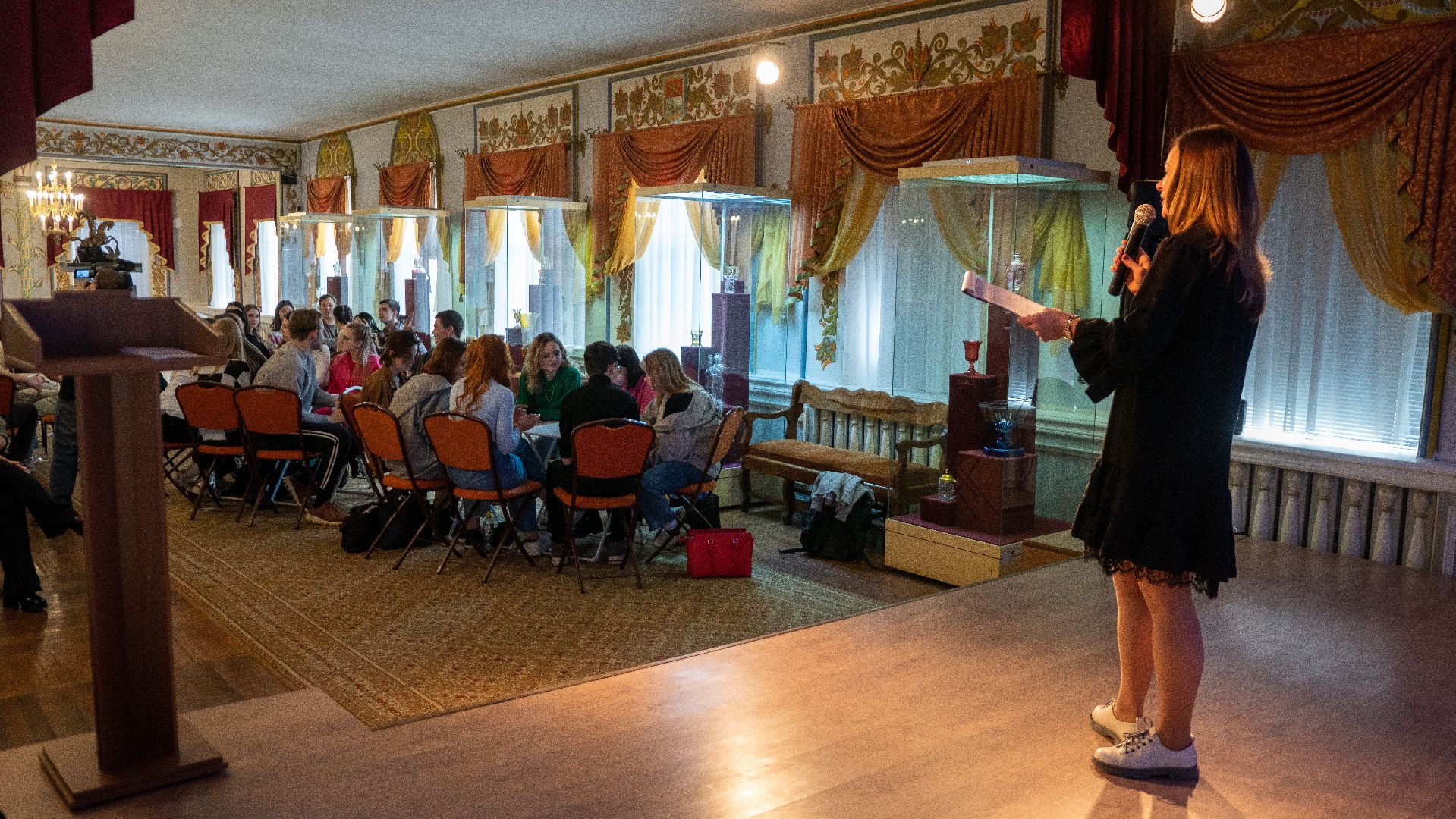 егорьевск, музей, живые картины, театр, студенты,