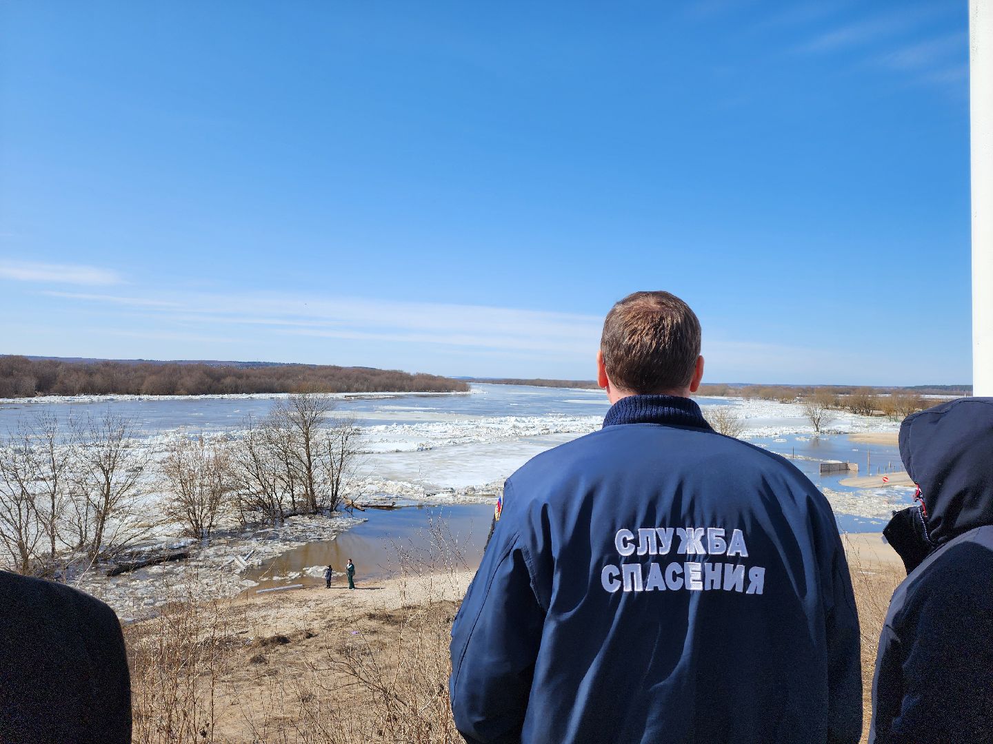 серпухов, подмосковье, паводок, река ока, станция ока, разлив, ледоход,