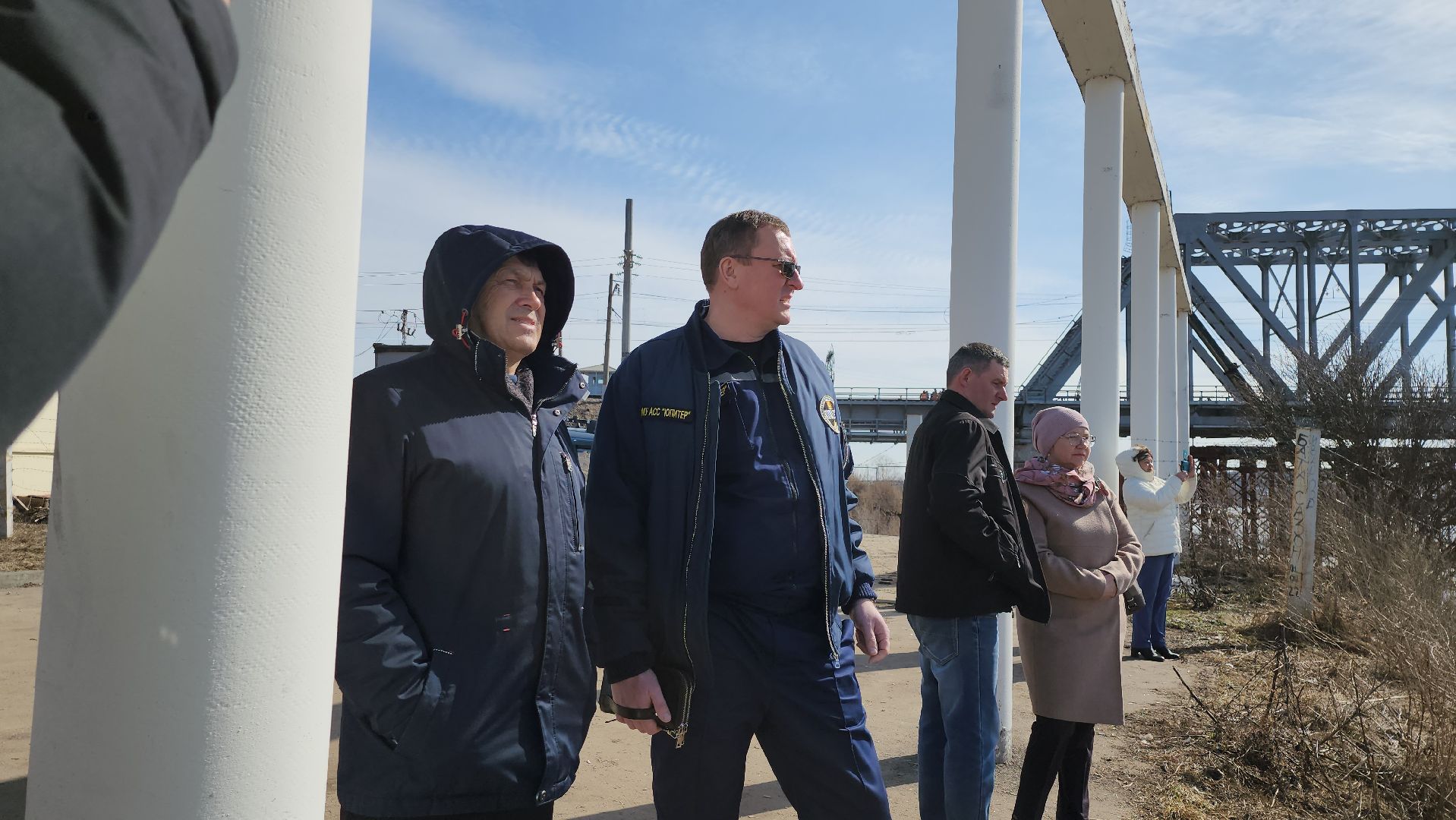 серпухов, подмосковье, паводок, река ока, станция ока, разлив, ледоход,