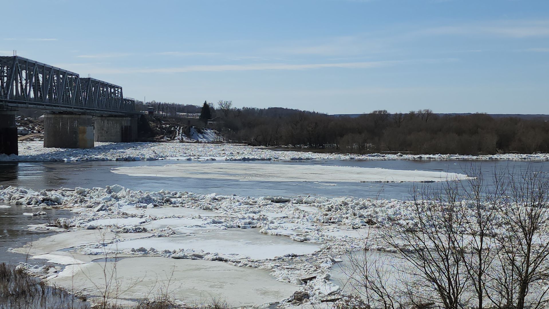 серпухов, подмосковье, паводок, река ока, станция ока, разлив, ледоход,