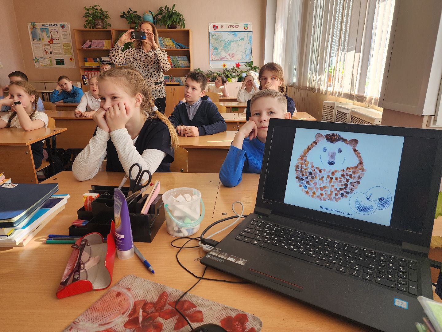 шатура, лицей, неделя детской книги, детский писатель, классный час,