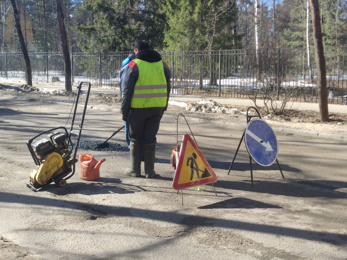 ямочный ремонт, Дубна, ЖКХ, Благоустройство,