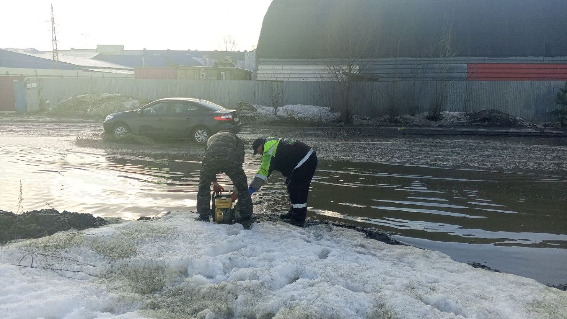 ЖКХ, подтопления, уборка, Старая Купавна, Богородский городской округ,