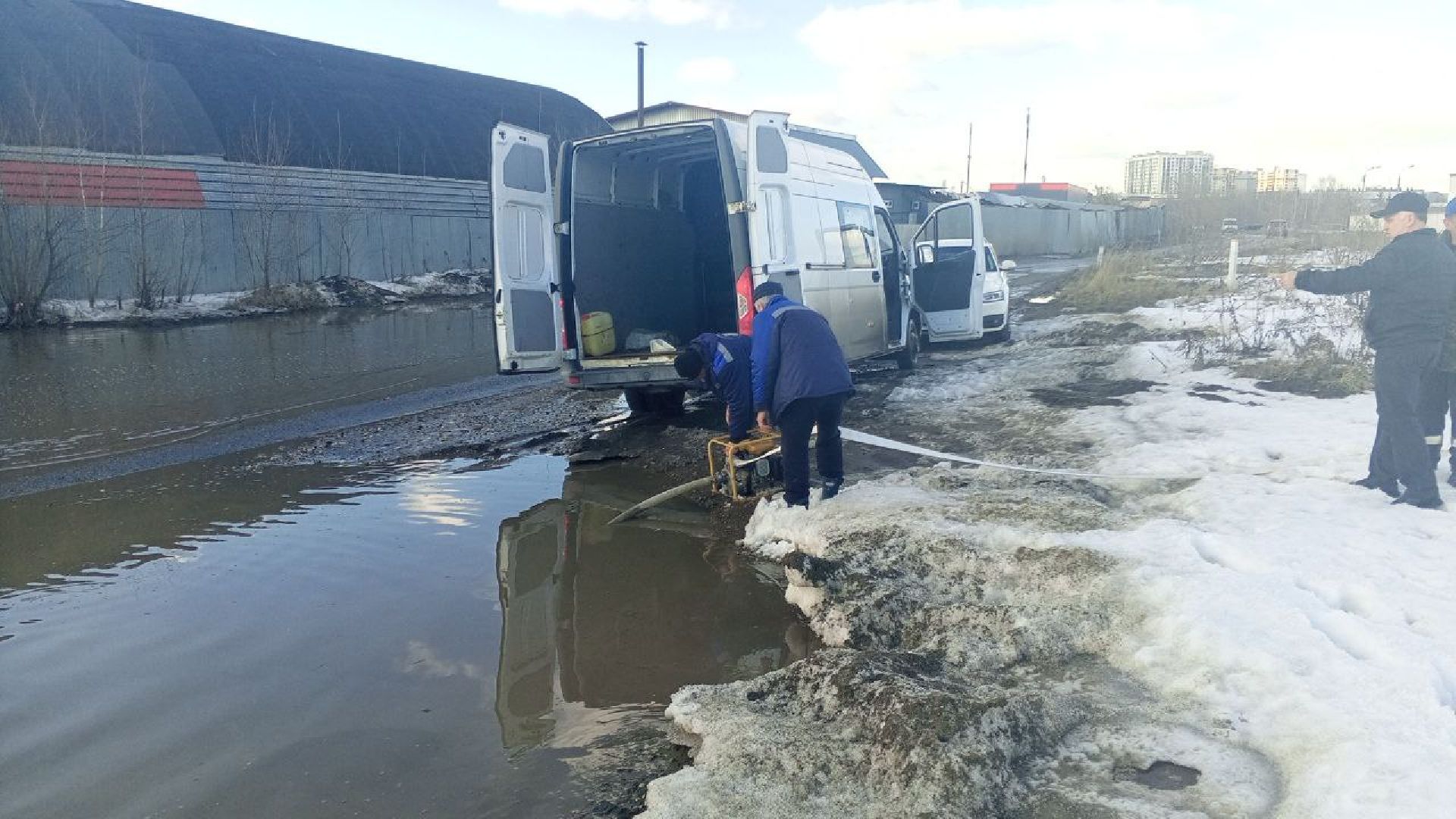 ЖКХ, подтопления, уборка, Старая Купавна, Богородский городской округ,
