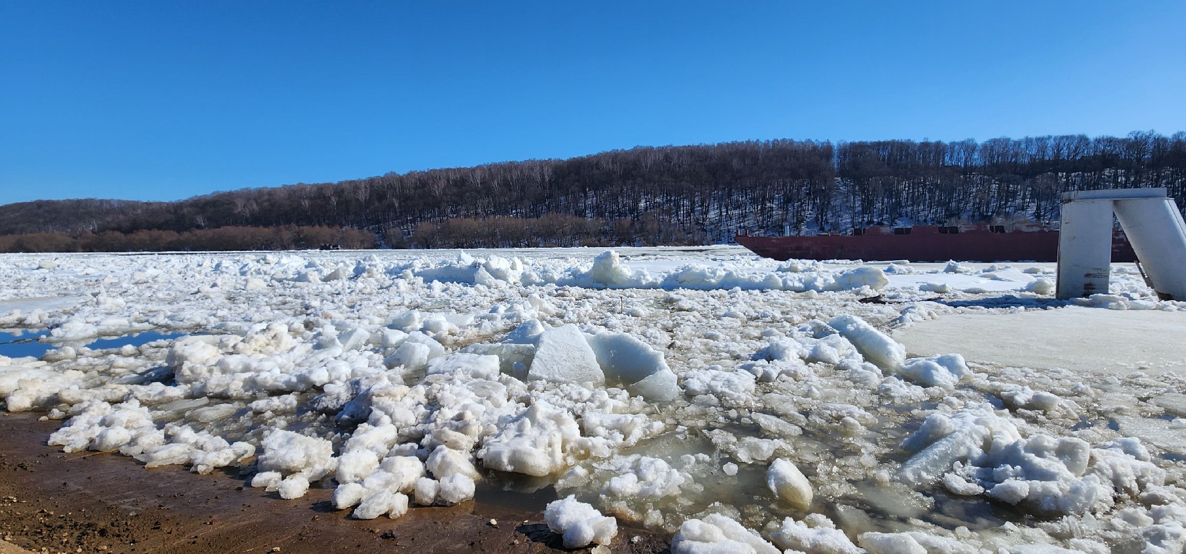 Коломна, Озеры, паводок, ледоход,