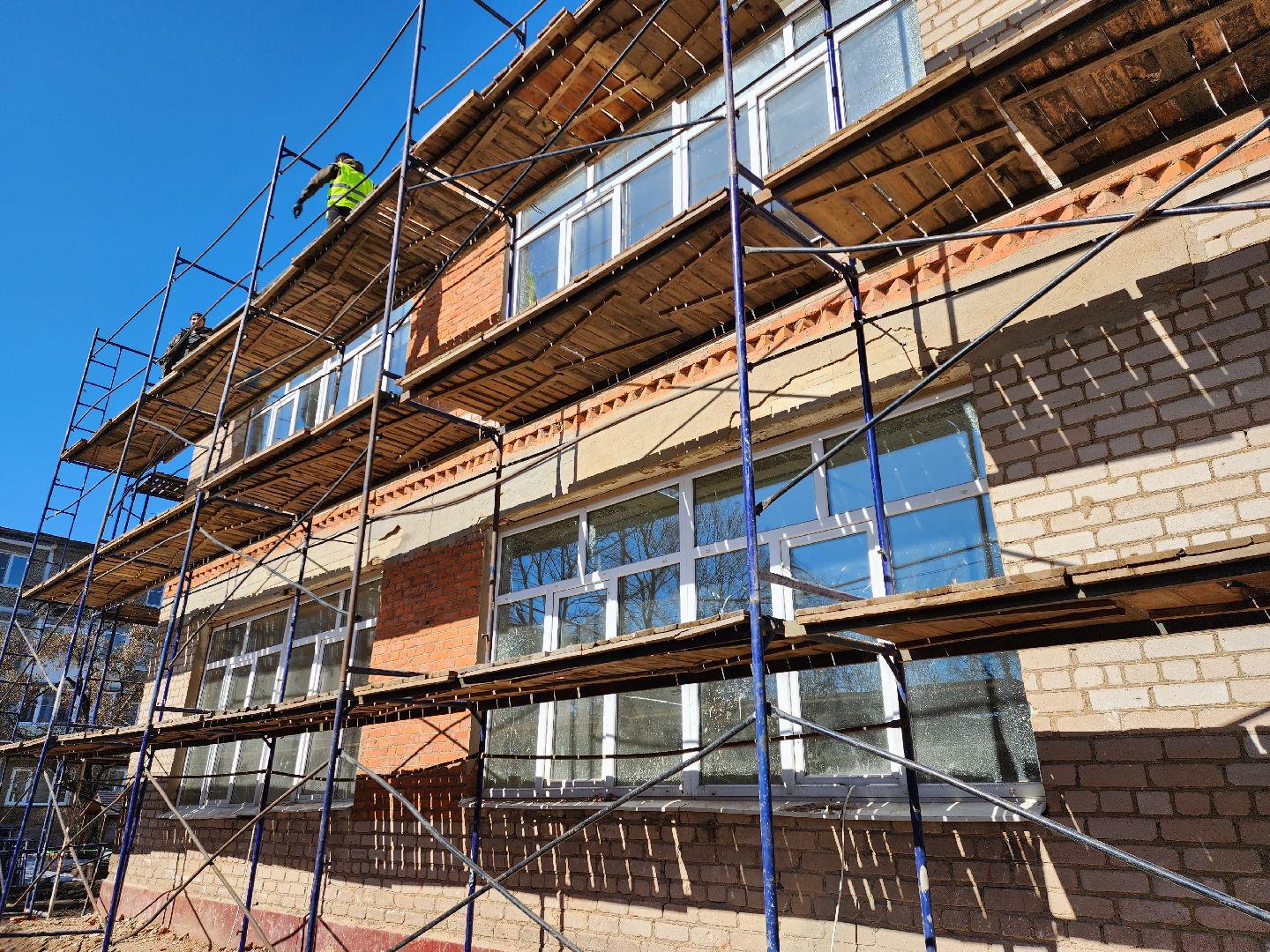 строительство, капитальный ремонт, капитальный ремонт детского сада, руза, рузский городской округ, московская область, подмосковье,