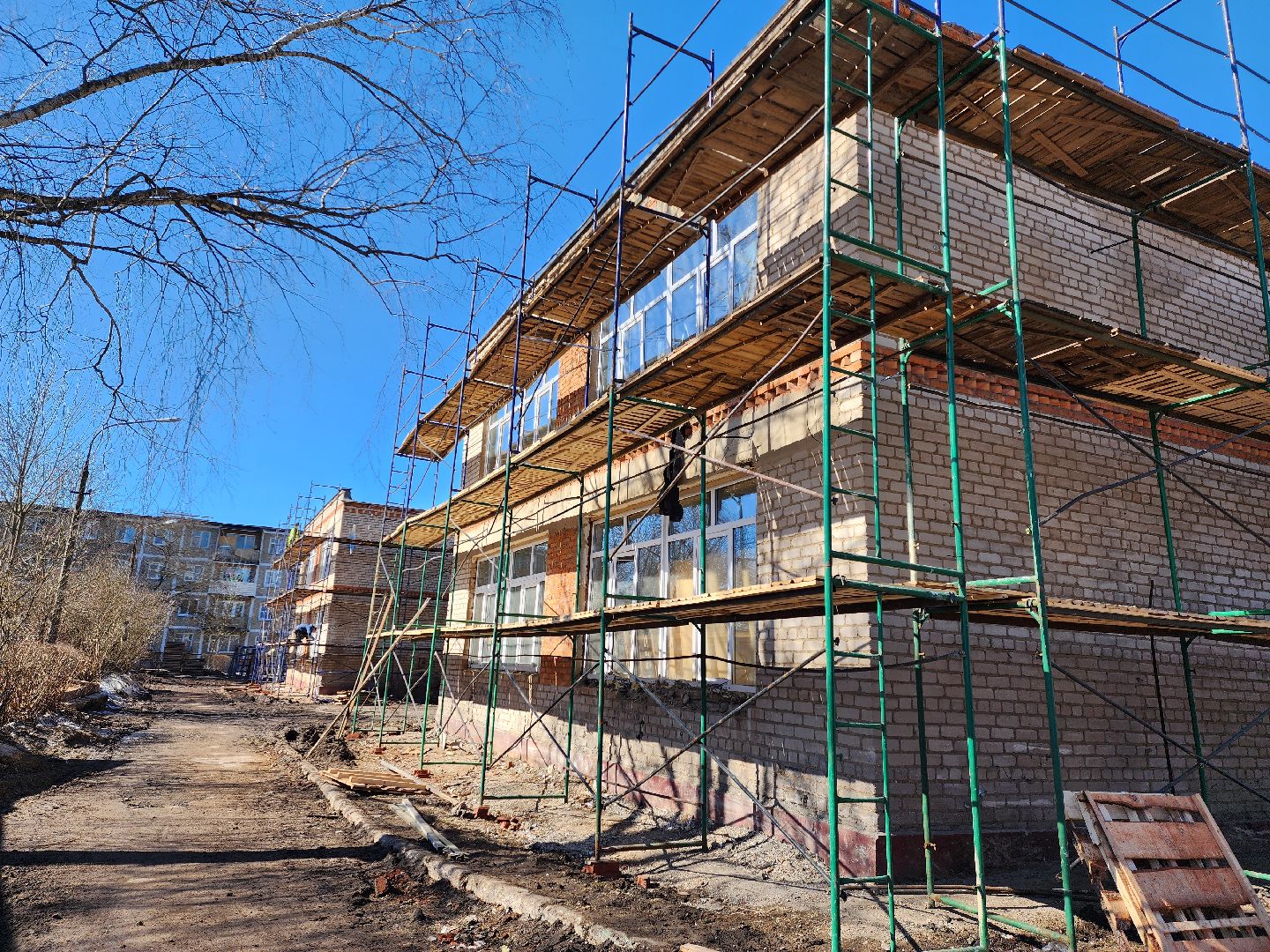 строительство, капитальный ремонт, капитальный ремонт детского сада, руза, рузский городской округ, московская область, подмосковье,