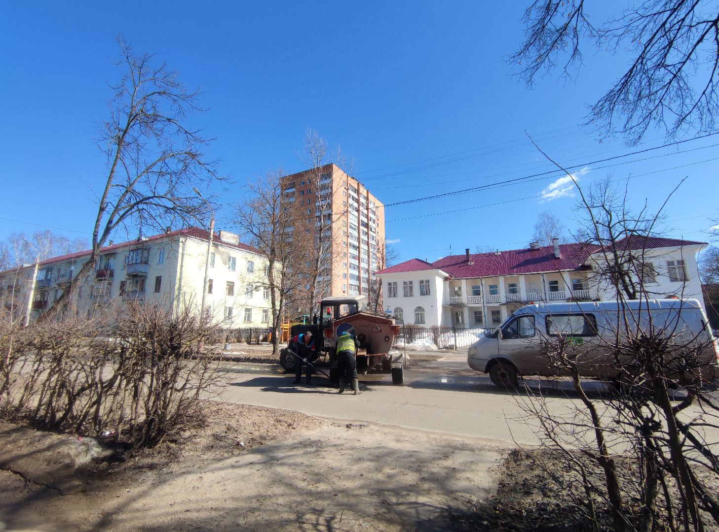 Дубна, Ямочный ремонт, Коммунальные службы, ЖКХ,