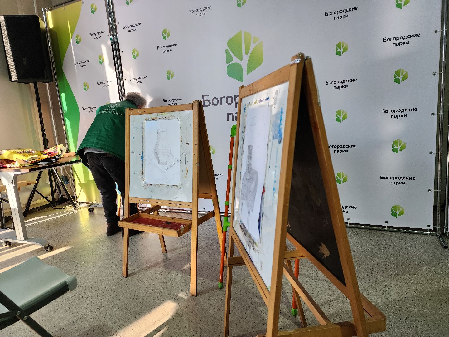 творчество, живопись, Центральный парк, Ногинск, Богородский городской округ,