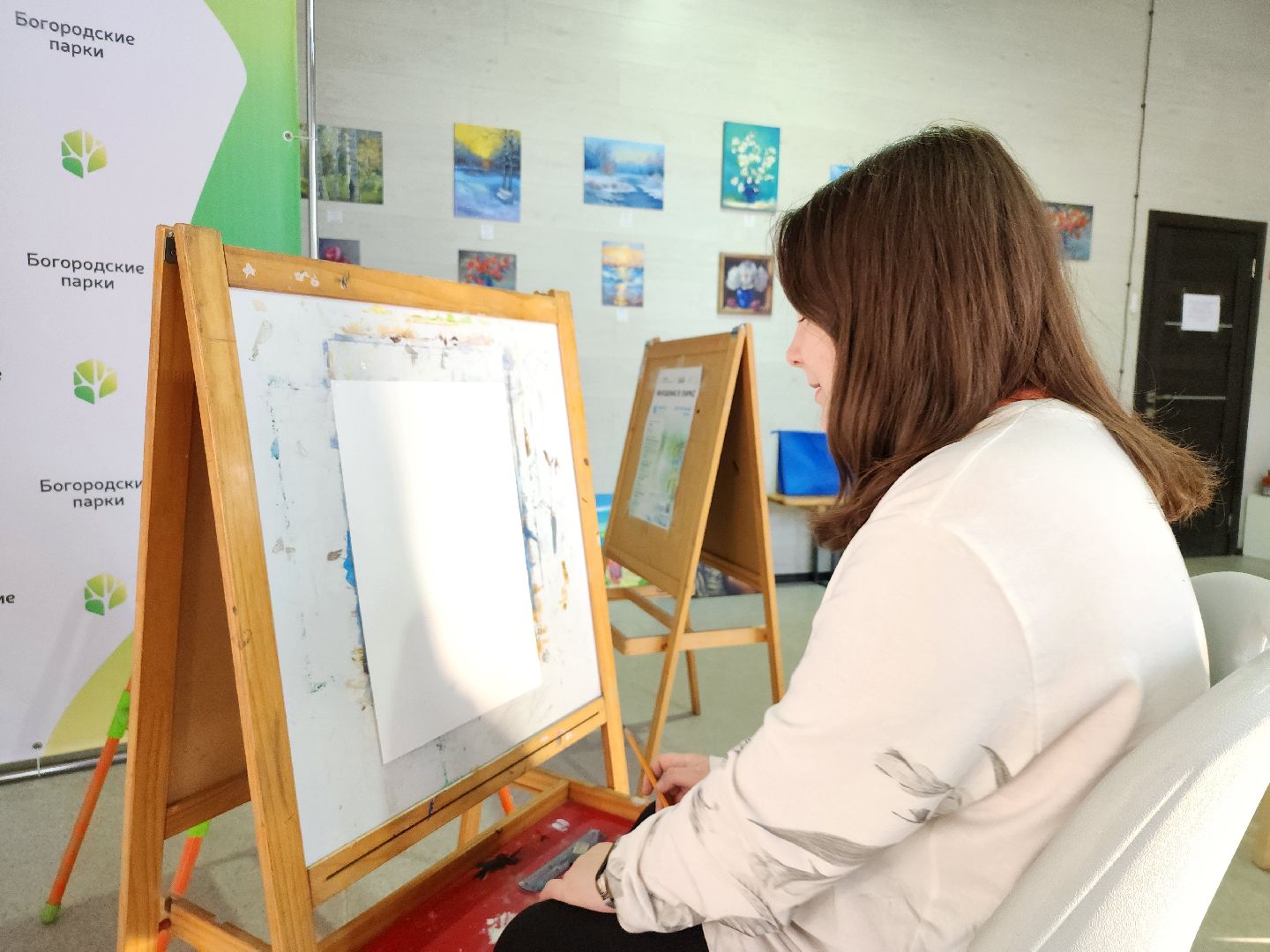 творчество, живопись, Центральный парк, Ногинск, Богородский городской округ,
