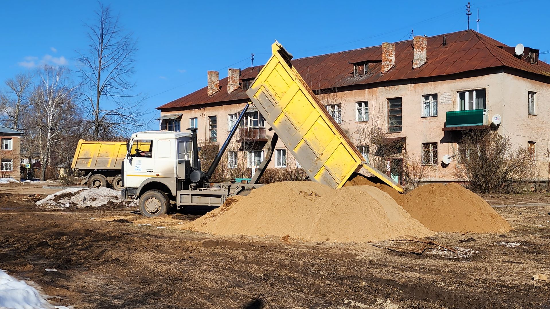 строительство, теплотрасса, поликлиника, жкх, медицина, Лосино-Петровский,
