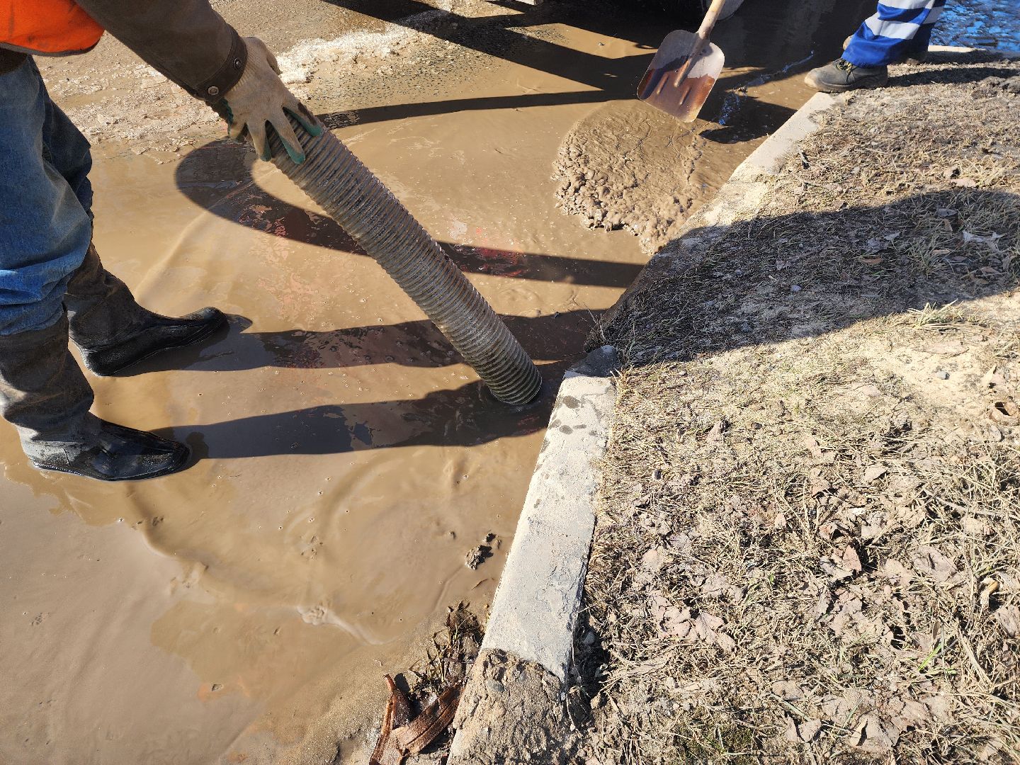 шатура, жкх, жкх и благоустройство, жкх подмосковье, откачка луж, лужа,