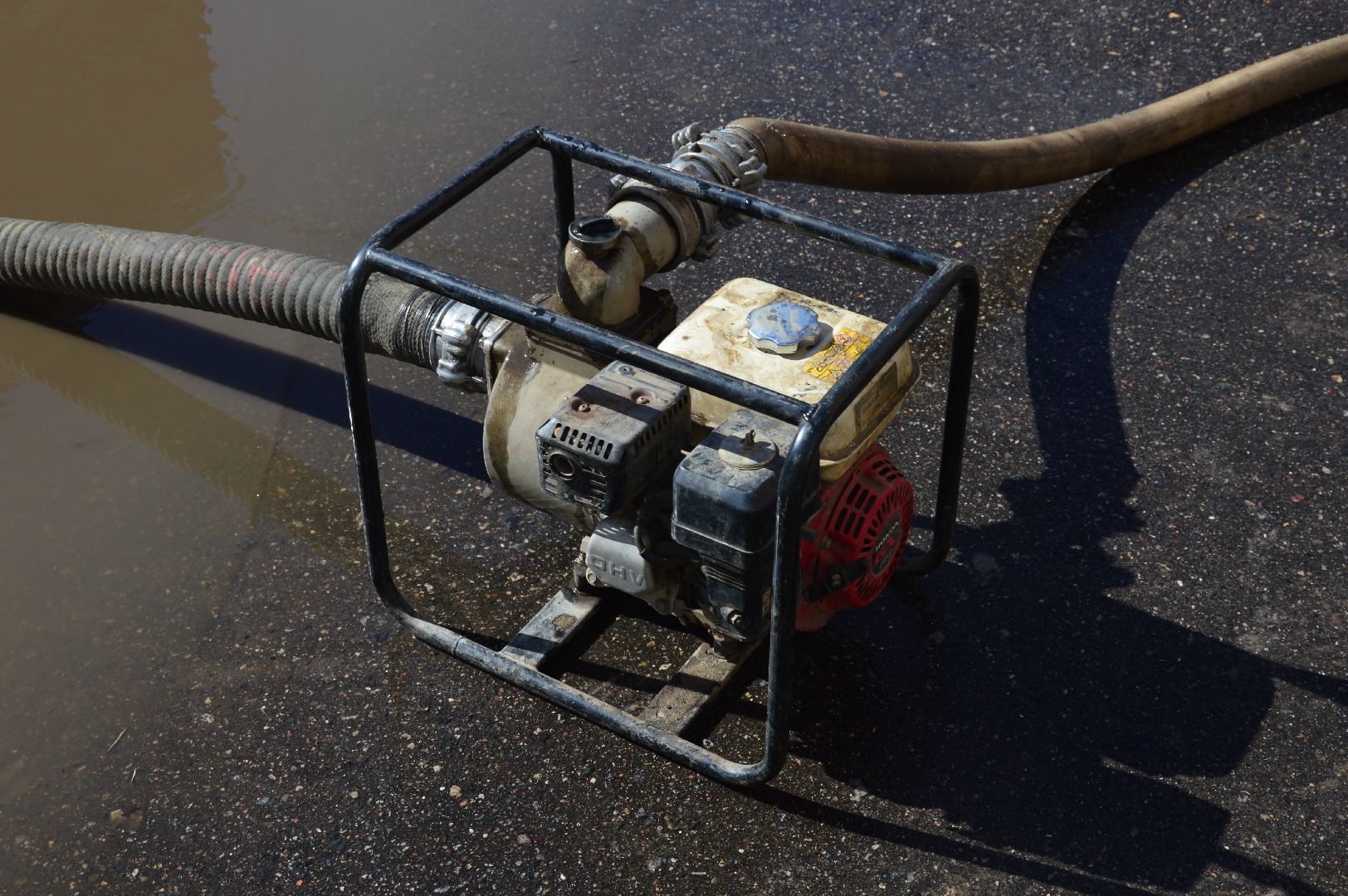 шатура, жкх, жкх и благоустройство, жкх подмосковье, откачка луж, лужа,