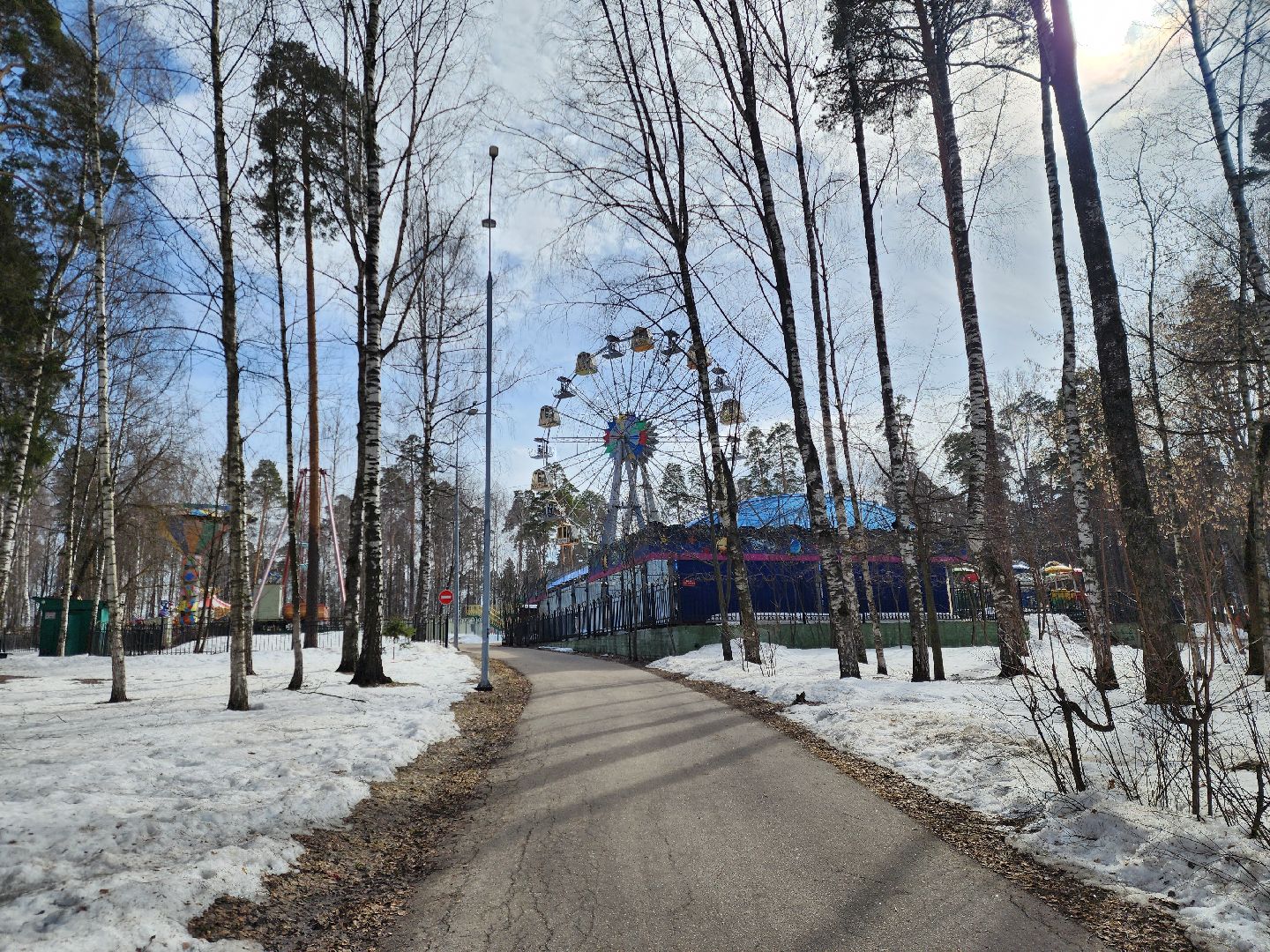 ногинск, парки подмосковья, уборка снега, жкх,