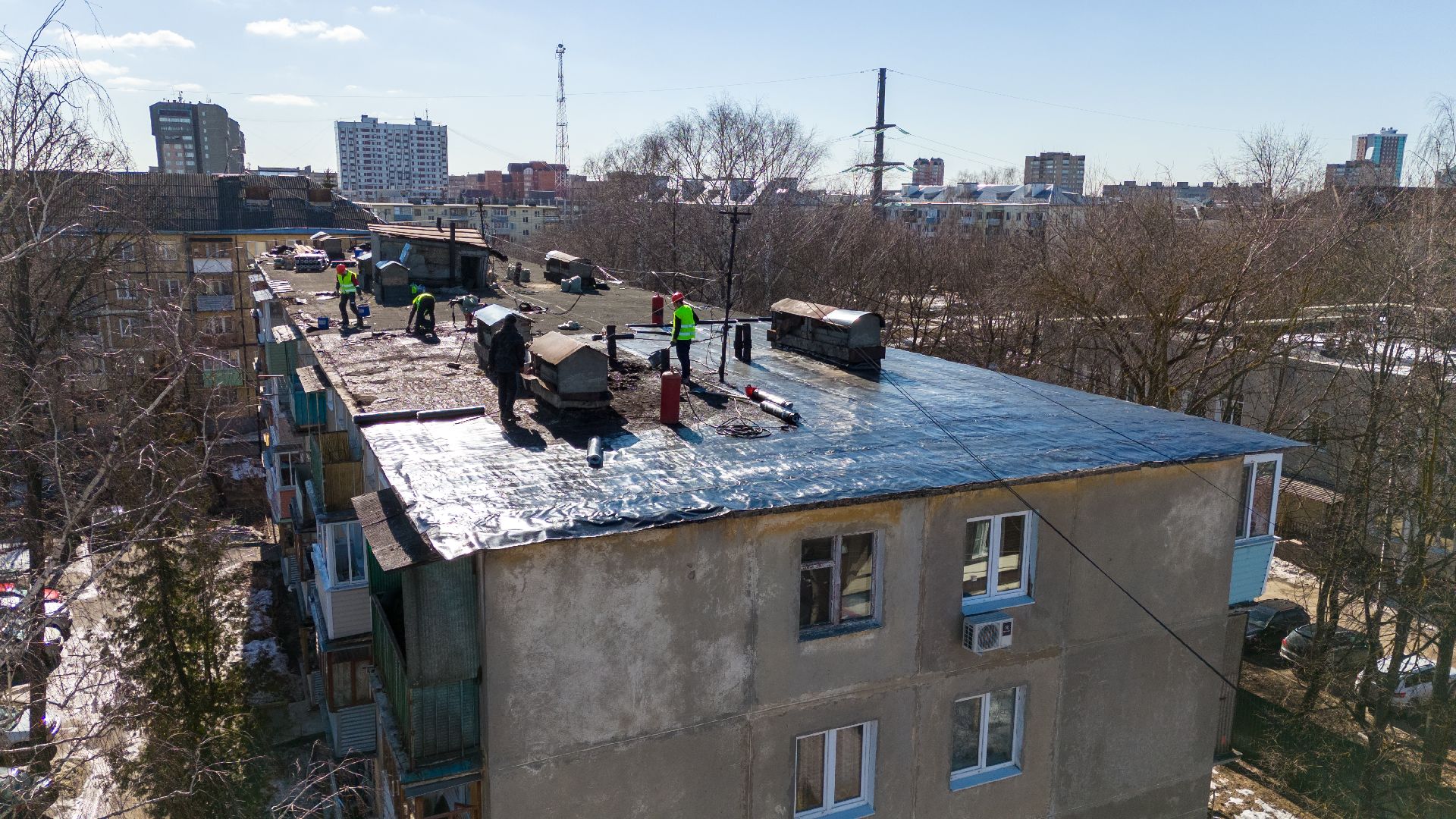 серпухов, подмосковье, кровля, ремонт крыши,