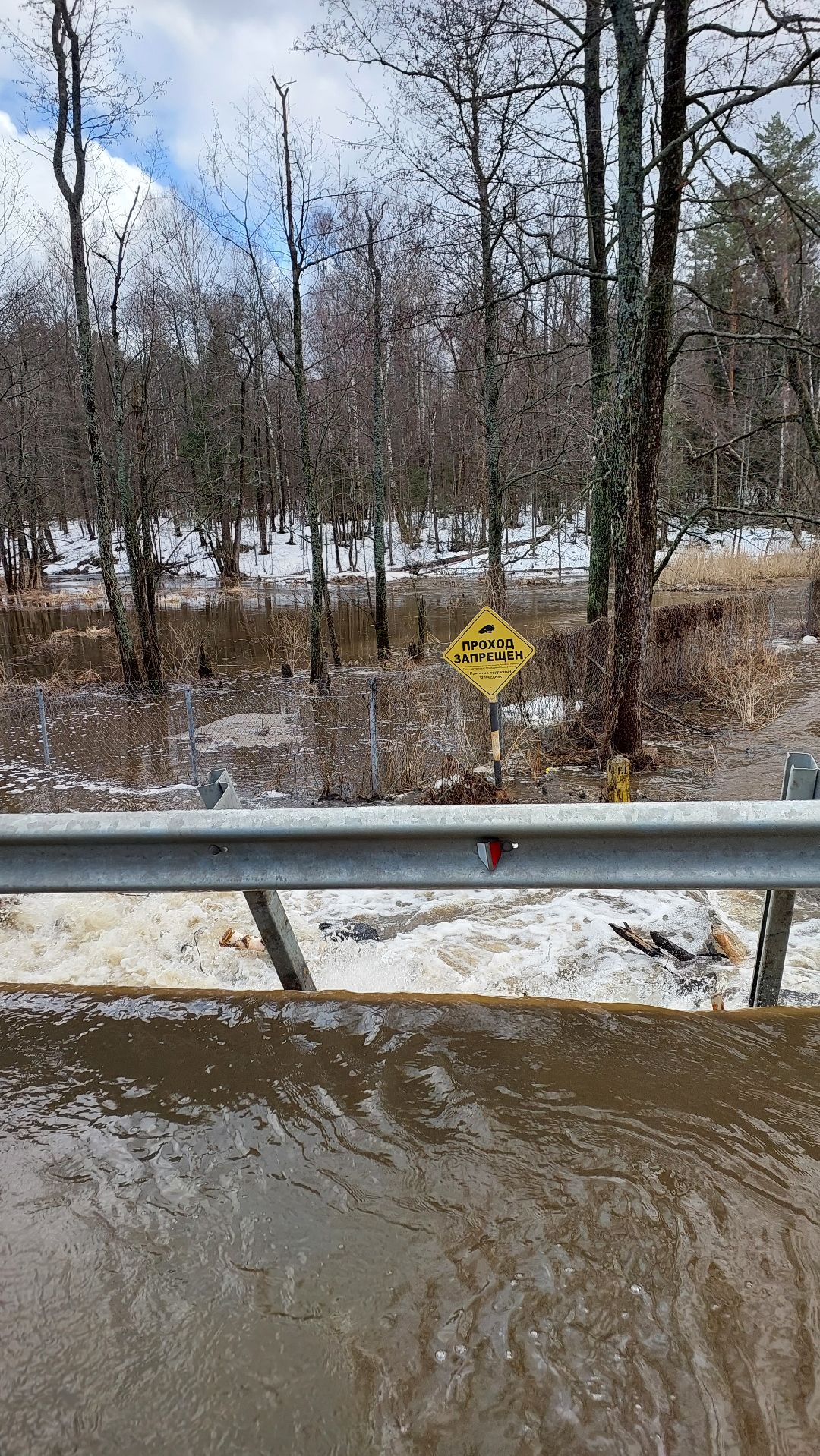ремонт дорог, машина, река,