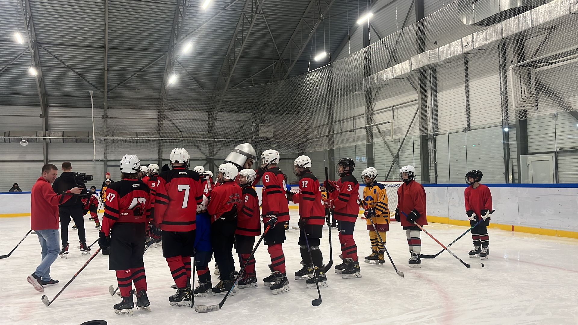 хоккей, хоккеисты, мастер класс, детский хоккей,