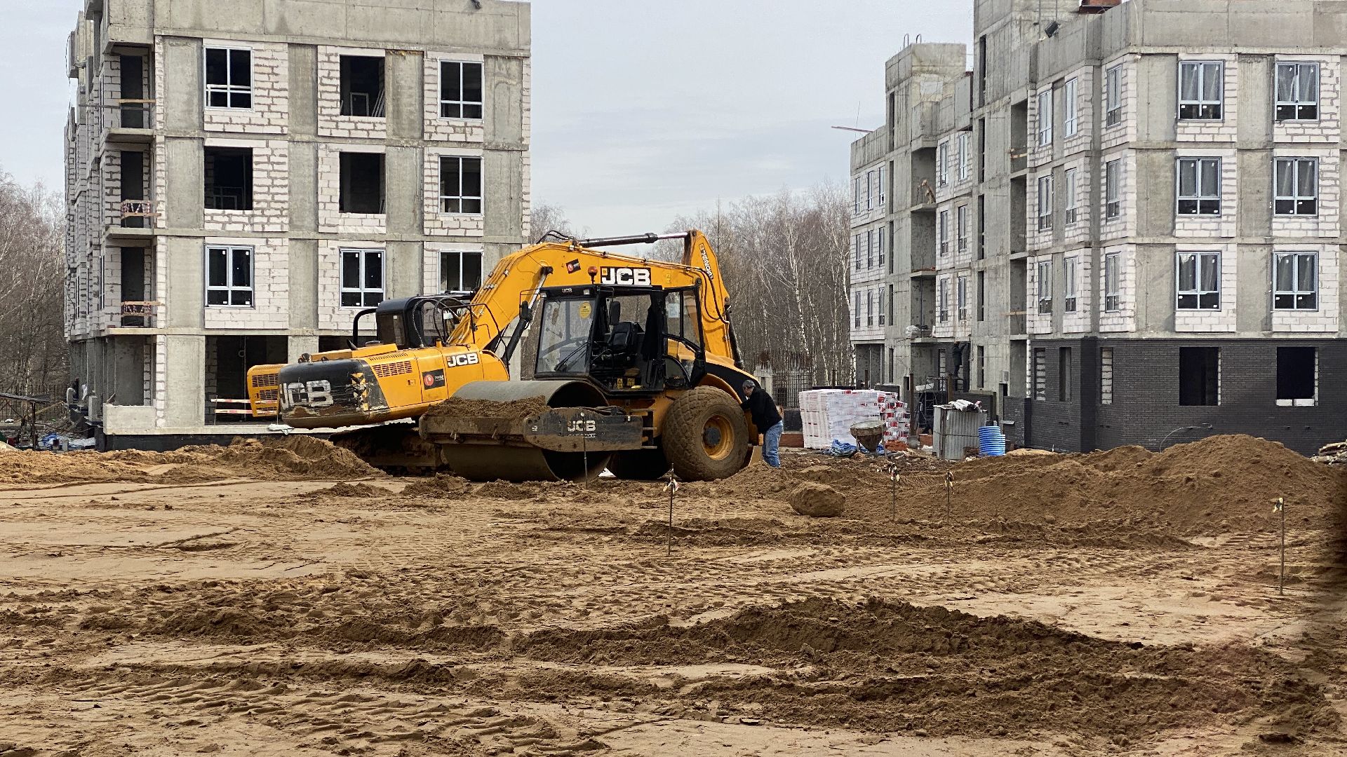 строителтство, строительство домов, жк Живописный, ГК Гранель», ленинский городской округ,