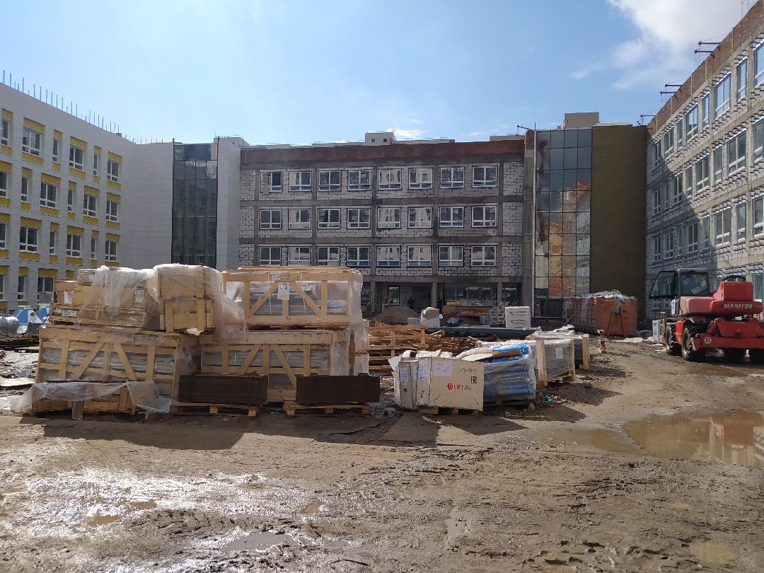 Строительство, школа, Щёлково