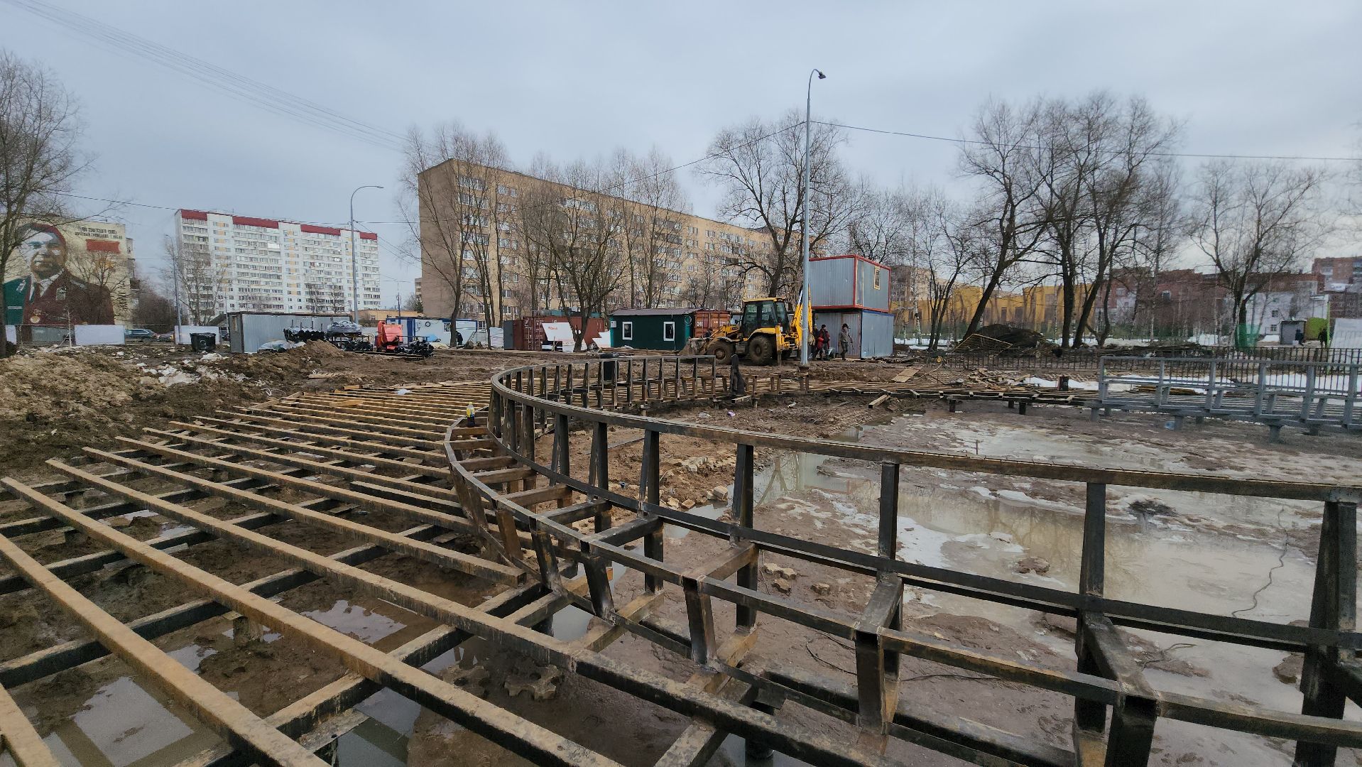 Реконструкция, Парк, лобня,