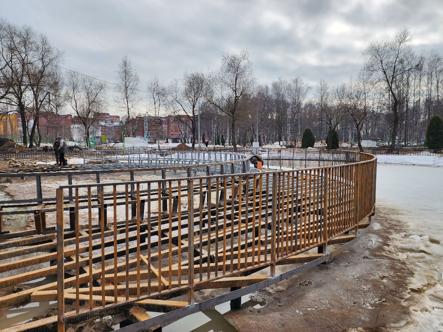 Реконструкция, Парк, лобня,