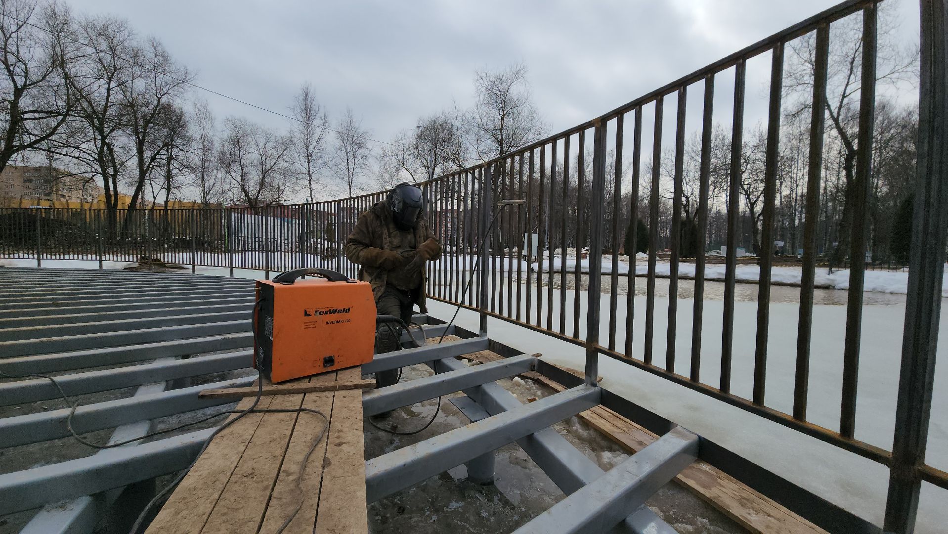 Реконструкция, Парк, лобня,