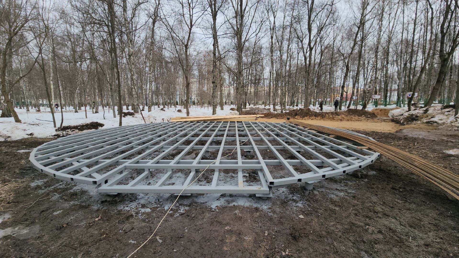 Реконструкция, Парк, лобня,