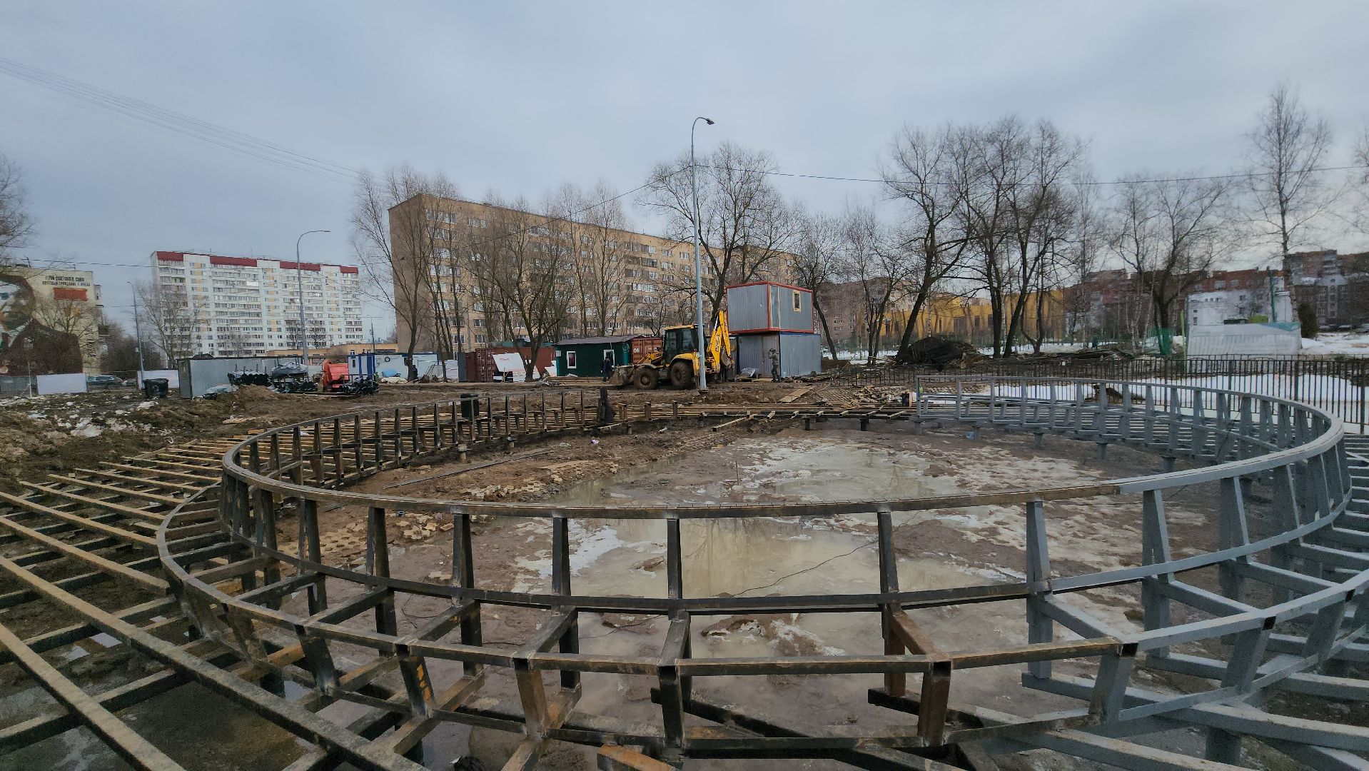 Реконструкция, Парк, лобня,