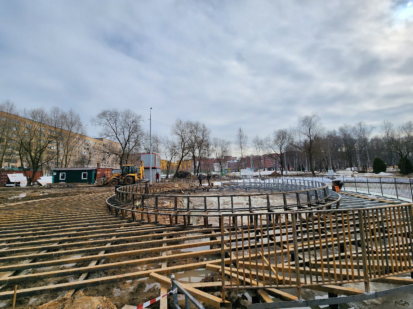 Реконструкция, Парк, лобня,