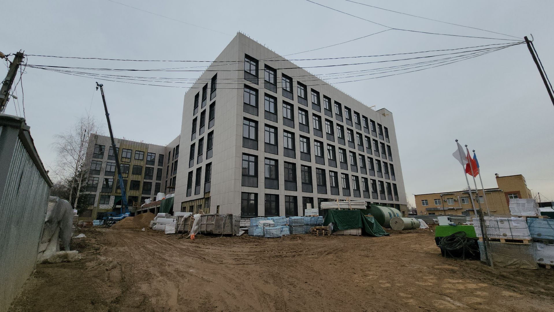 Поликлиника, Строительство, больница,