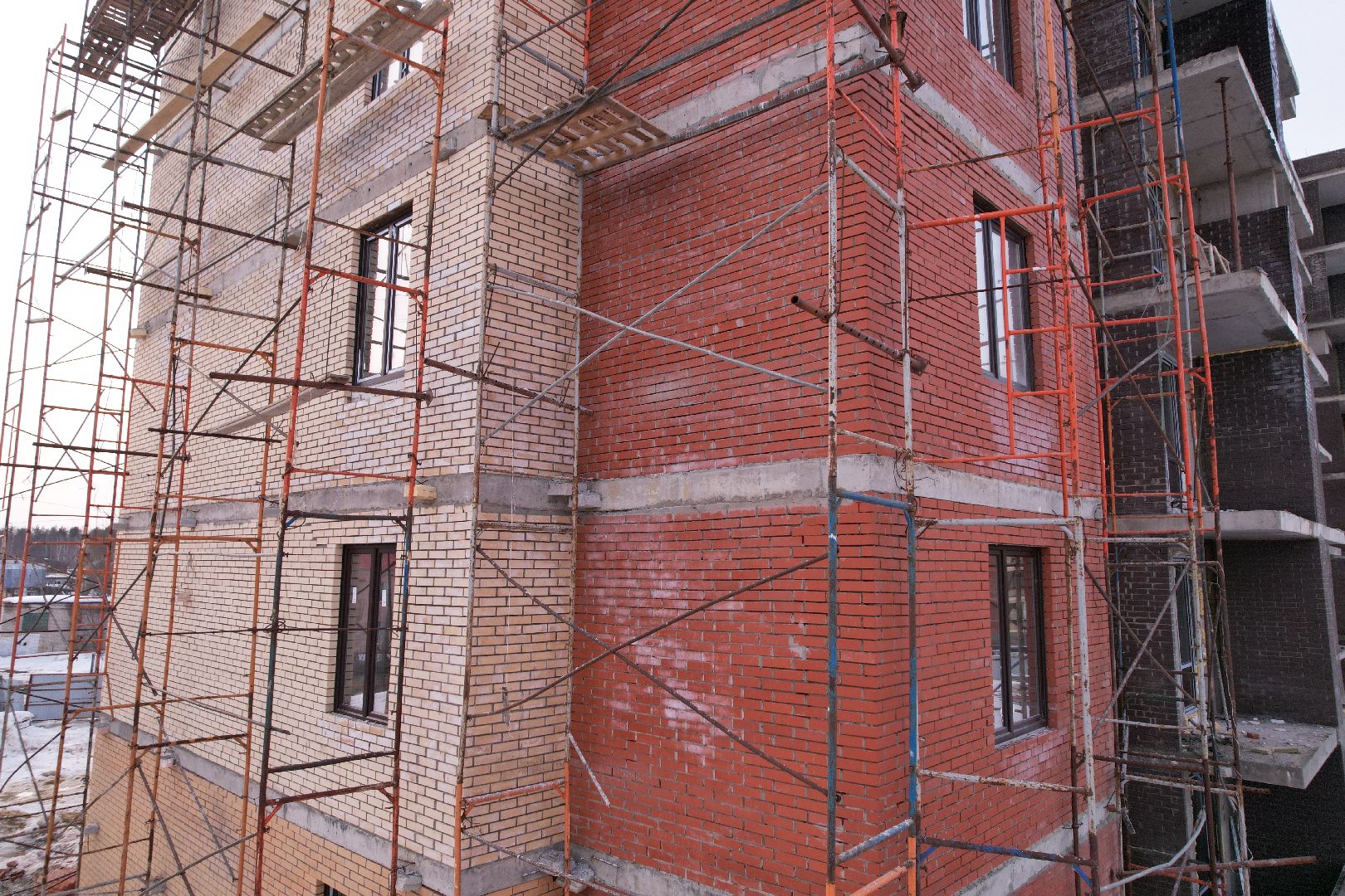 видео с коптера, шатура, дом,