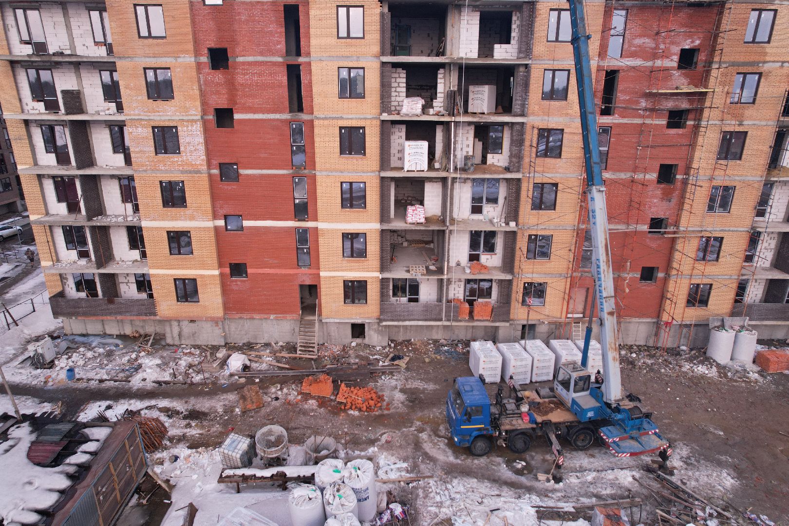 видео с коптера, шатура, дом,