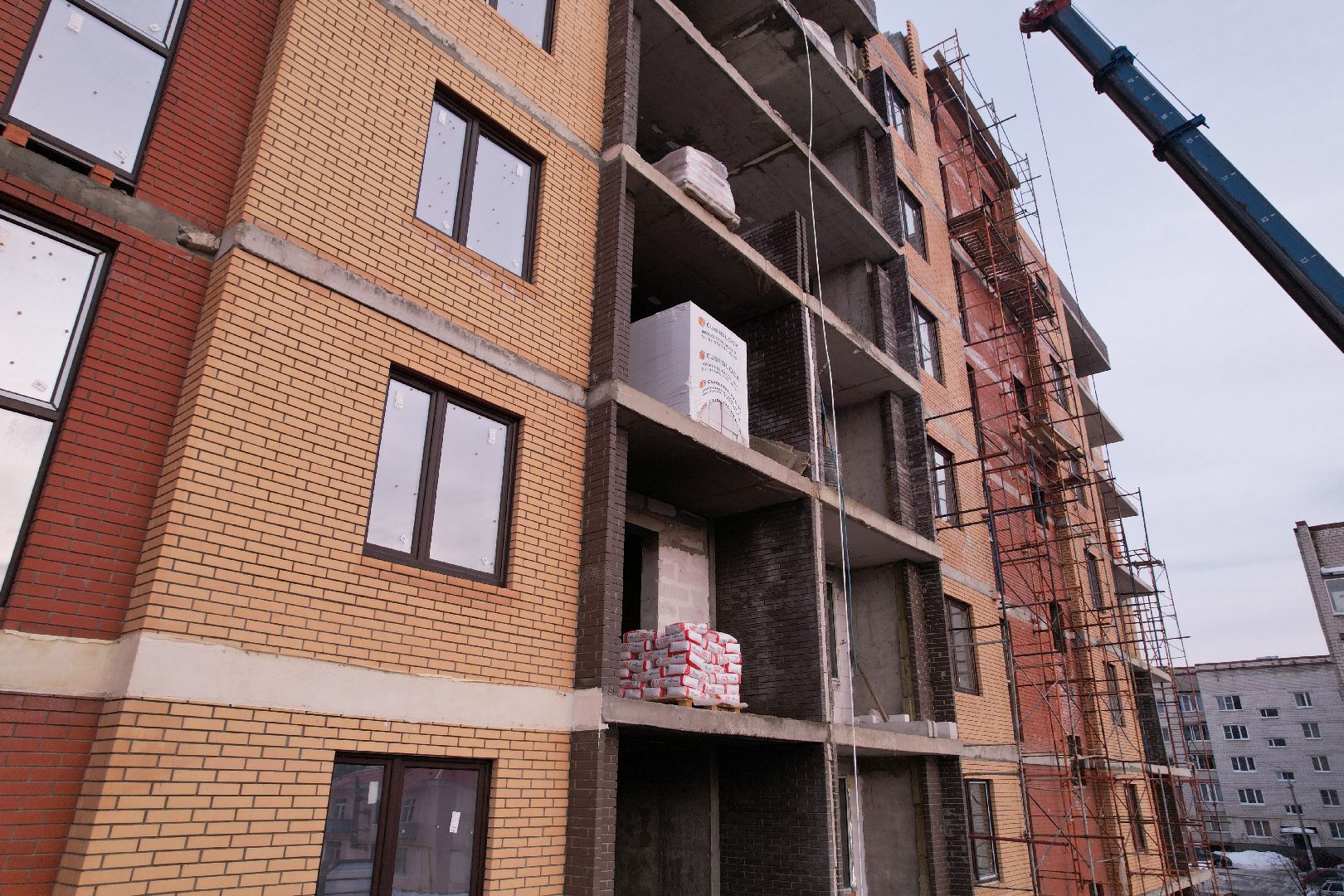 видео с коптера, шатура, дом,