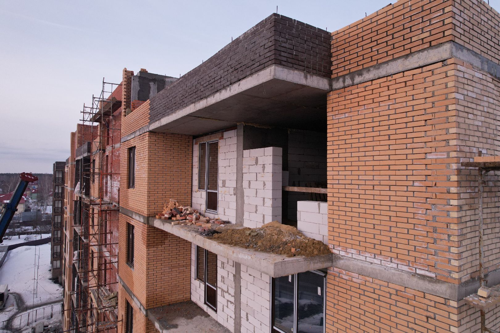 видео с коптера, шатура, дом,