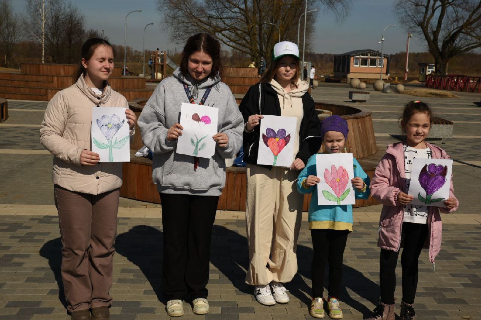 Крокус, акция памяти, Бронницы, Высадка крокусов,теракт,