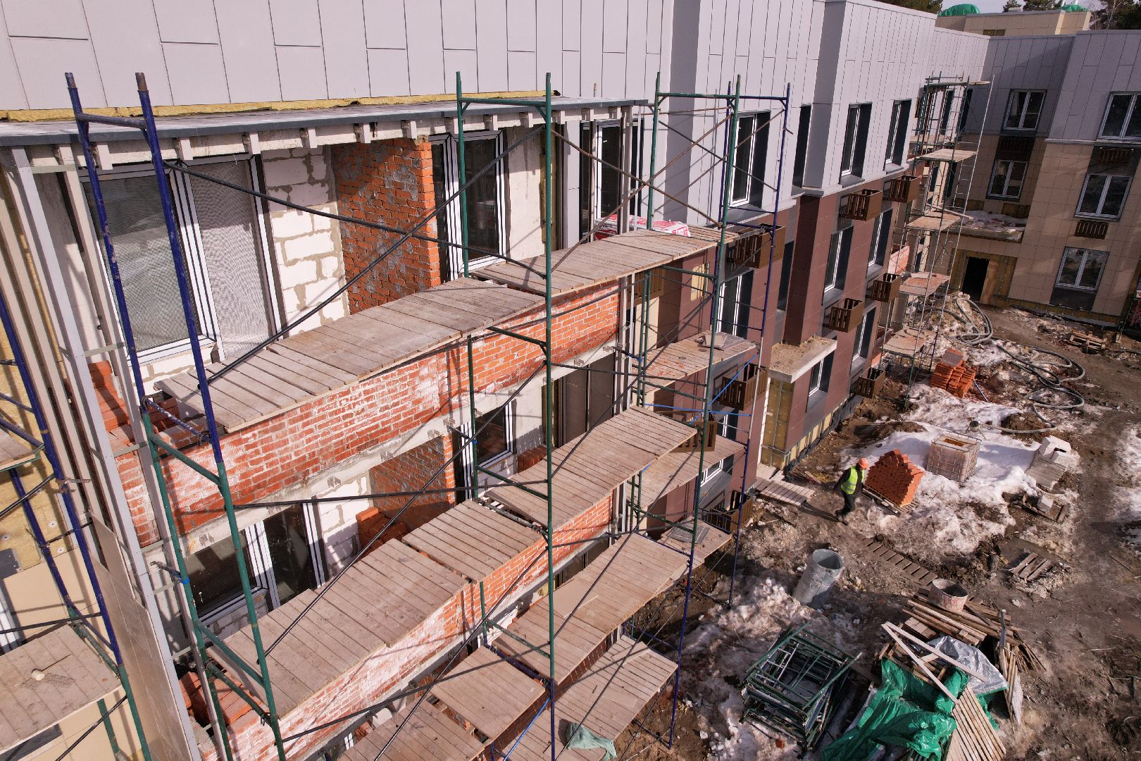 видео с коптера, дом, шатура,