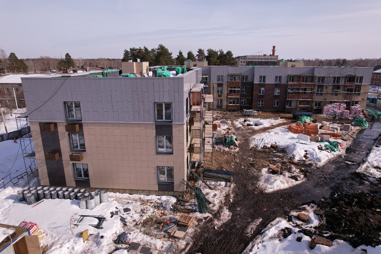 видео с коптера, дом, шатура,