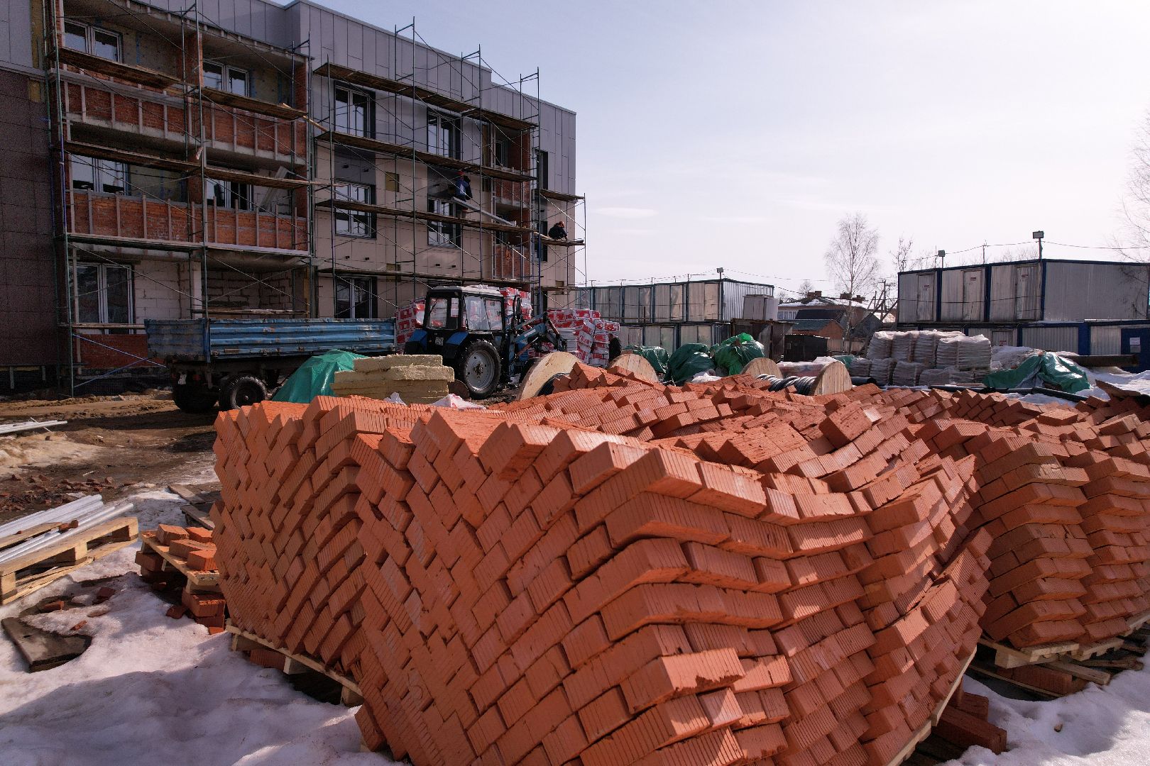 видео с коптера, дом, шатура,