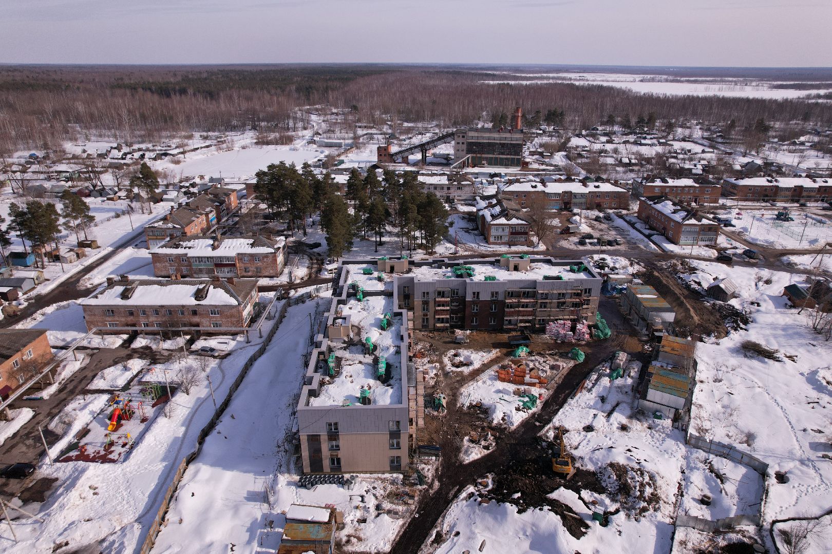 видео с коптера, дом, шатура,