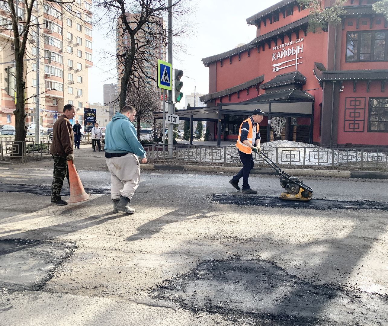 Балашиха, Подмосковье, ямочный ремонт, дороги, ямы,