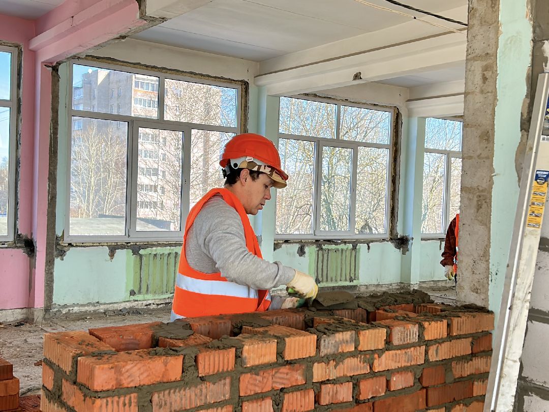 капитальный ремонт, строительство, школа