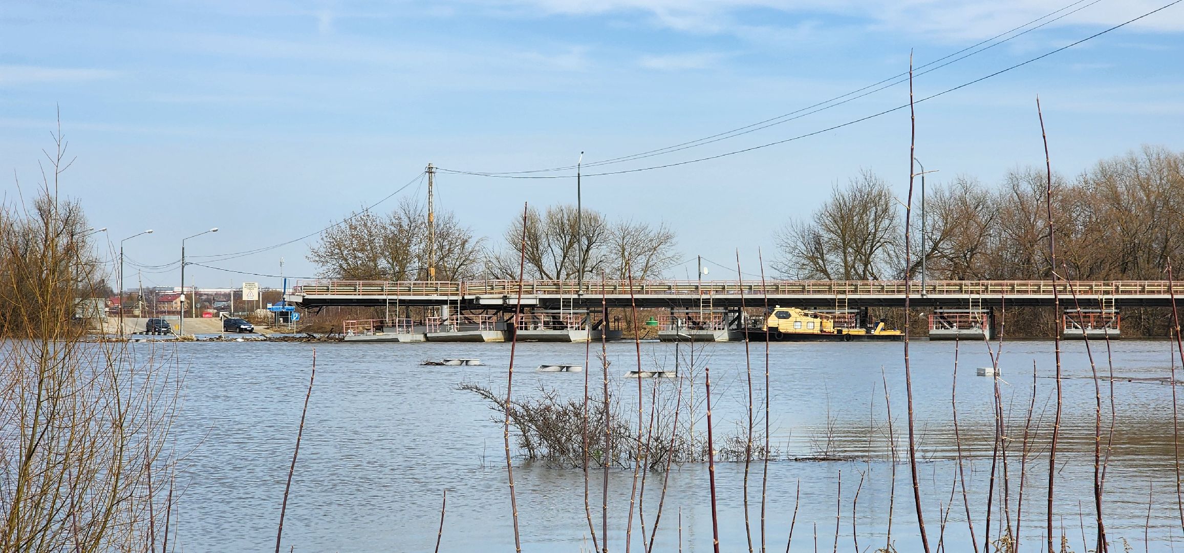 Коломна, паводок, разлив реки,