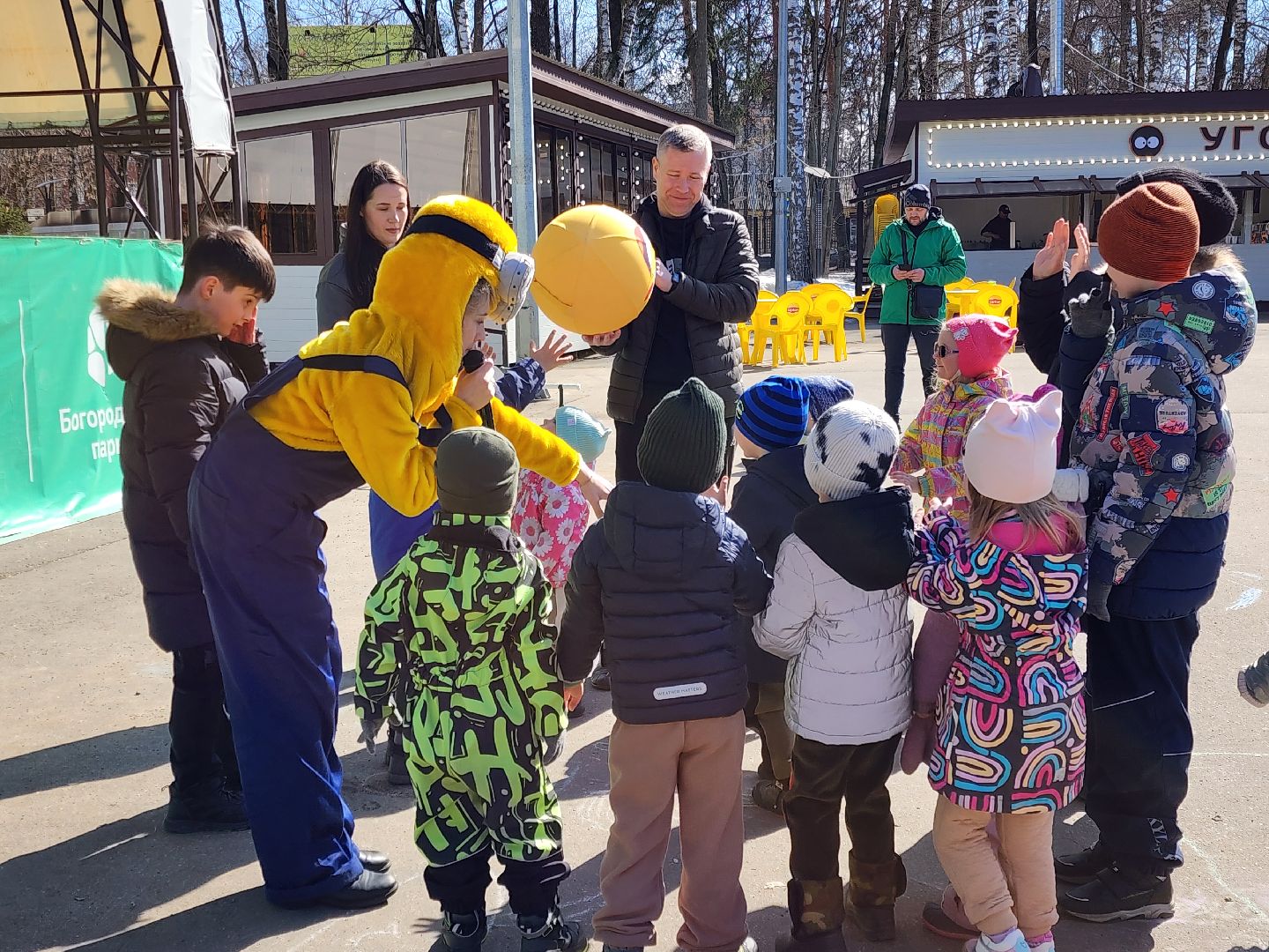 ногинск, парки подмосковья, спорт, зарядка,