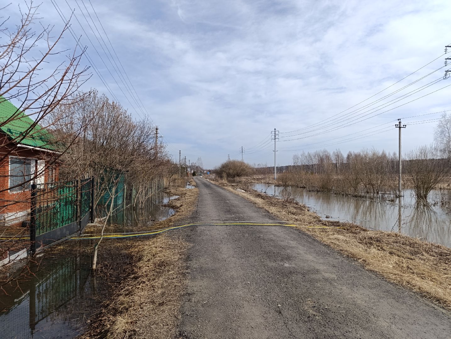 Раменское, Разлив реки Сетовки, Подтопление домов, Бобры,